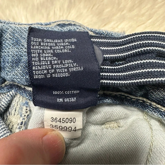 Osh Kosh Jean Shorts Knee Length Size 4 - Picture 8 of 16